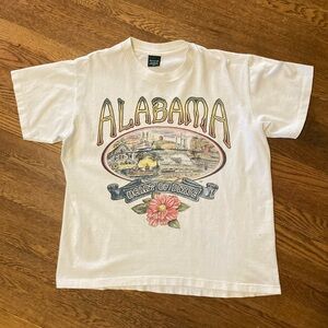 Vtg ALABAMA single stitch tee